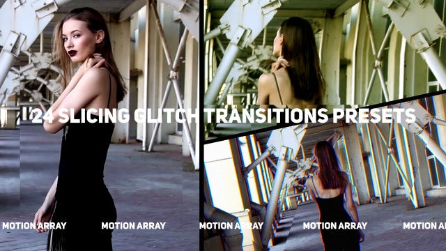 Photo of Slicing Glitch Transitions Presets – MotionArray 856350