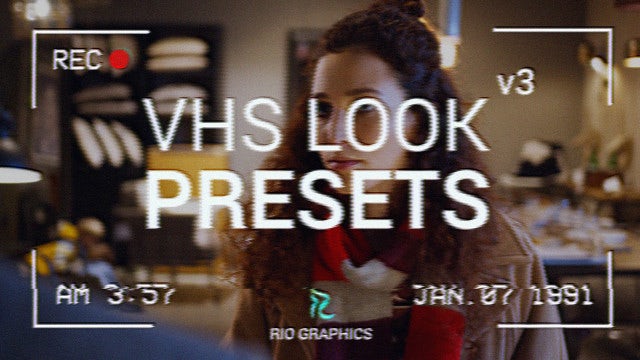 Photo of VHS Look Presets V3 – MotionArray 880185