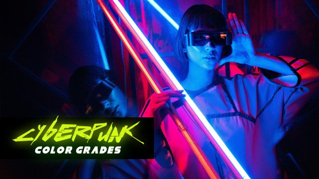 Photo of Cyberpunk Color Grades – MotionArray 886455