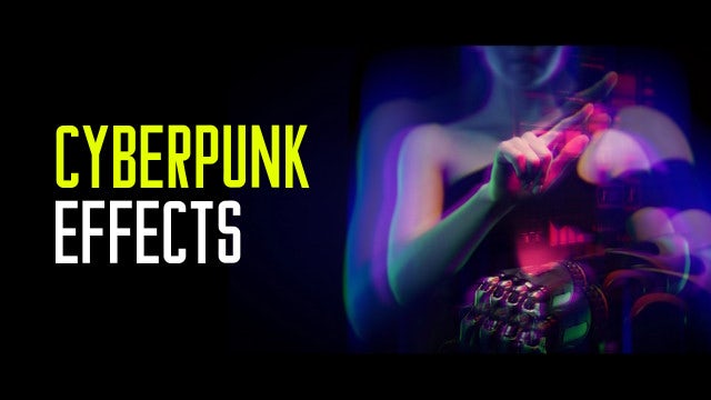 Photo of Cyberpunk Effects – MotionArray 910839