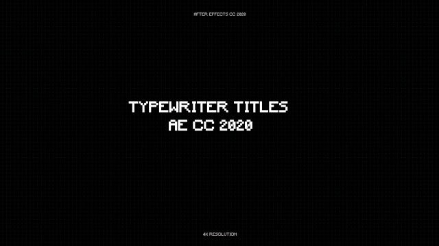 Photo of Typewriter Titles – MotionArray 896620