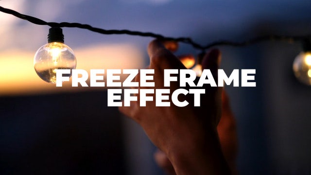 Photo of Freeze Frame Effect – MotionArray 928884