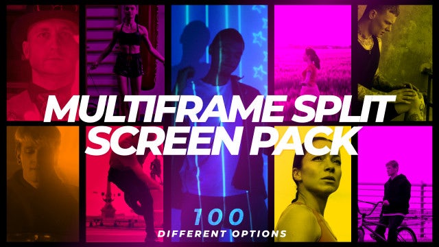 Photo of Multiframe Split Screen Pack – MotionArray 946765