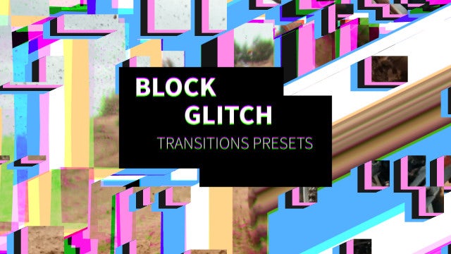 Photo of Block Glitch Transitions Presets – MotionArray 950934