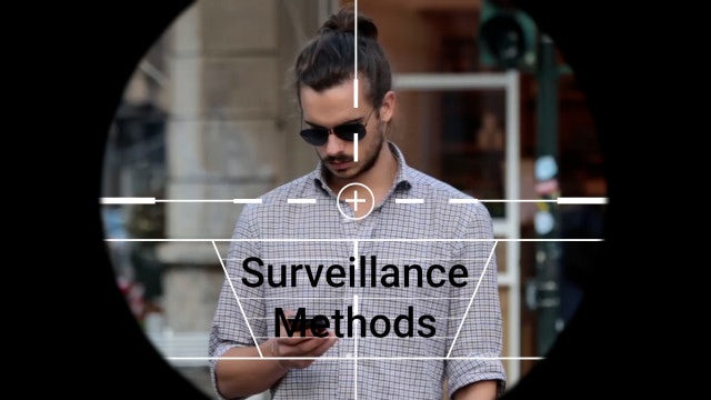 Photo of Surveillance Methods – MotionArray 966171