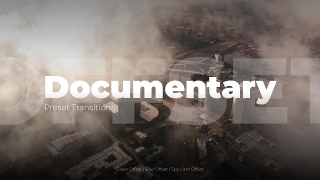 Photo of Documentary Offset Transitions – MotionArray 967802