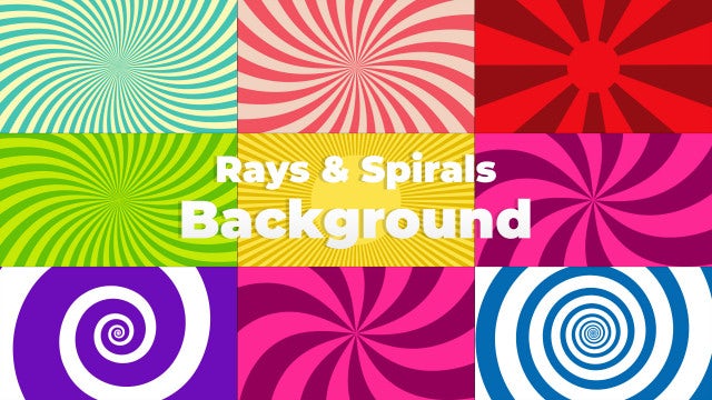 Photo of Rays Overlays & Spirals Background – MotionArray 977946