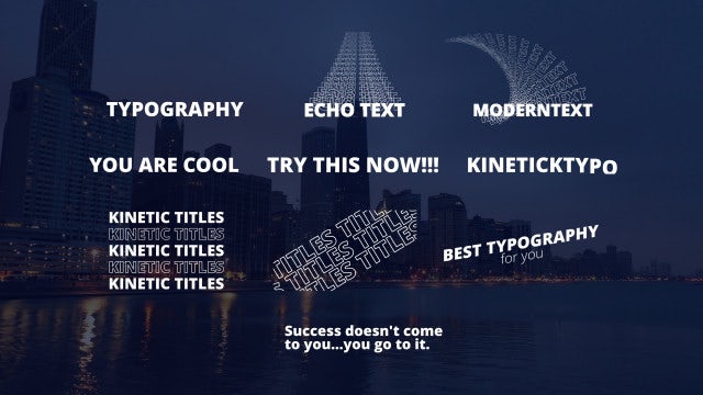 Photo of Typography Pack – MotionArray 977626