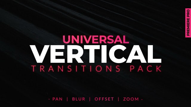 Photo of Universal Vertical Transitions Pack – MotionArray 1000107