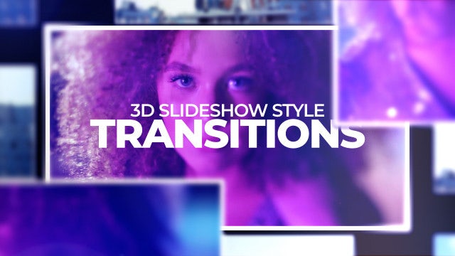 Photo of 3D Slideshow Style Transitions – MotionArray 996029