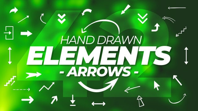 Photo of Hand Drawn Elements Kit V2 – Arrows – MotionArray 997188