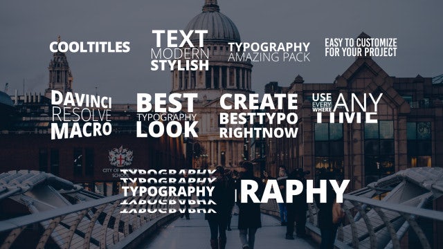 Photo of Typo Pack – MotionArray 990480