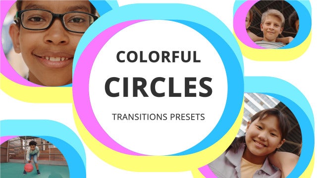 Photo of Colorful Circles Transitions Presets – MotionArray 1015414