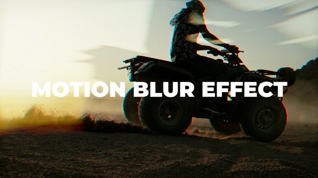 Photo of Motion Blur Effect – MotionArray 1024026