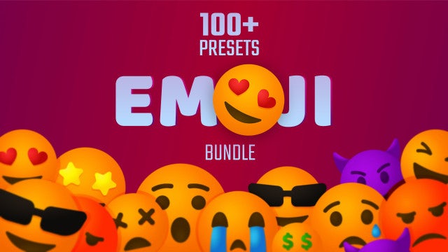 Photo of Emoji Bundle Presets – MotionArray 1026682