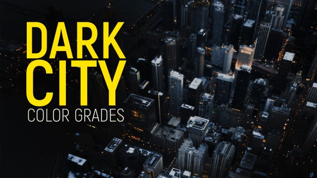 Photo of Dark City Color Grades – MotionArray 1033927