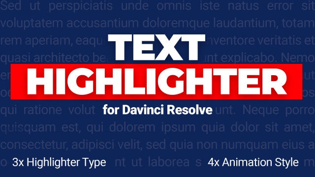 Photo of Text Highlighter – MotionArray 1039554