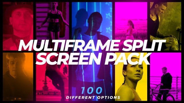 Photo of Multiframe Split Screen Pack – MotionArray 1045968