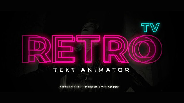 Photo of Retro TV Text Animator – MotionArray 1044502
