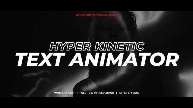 Photo of Hyper Kinetic Text Animator – MotionArray 1069300