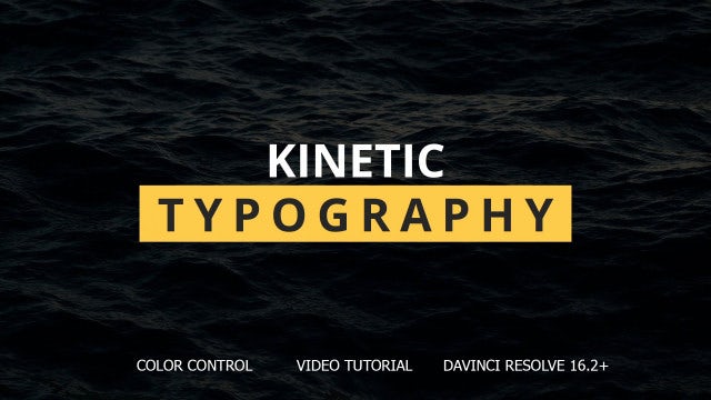 Photo of Kinetic Typography – MotionArray 1066783