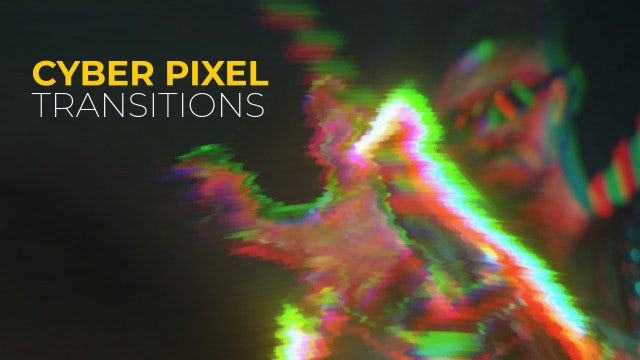 Photo of Cyber Pixel Transitions – MotionArray 1042796