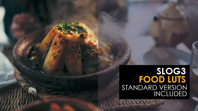 Photo of Slog3 Food And Standard Luts – MotionArray 1077428