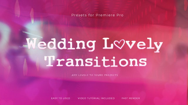 Photo of Wedding Lovely Transitions – MotionArray 1085313