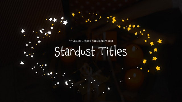 Photo of Titles Animator – Stardust – MotionArray 1089707