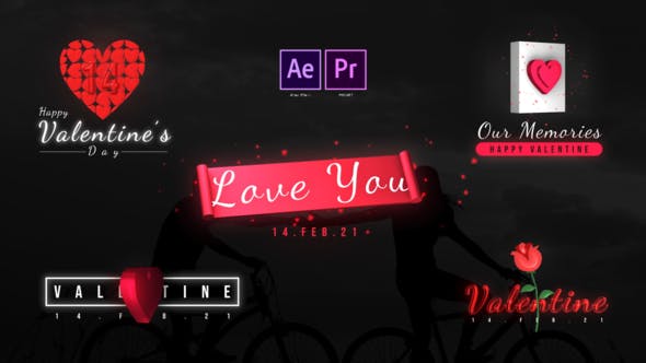 Photo of Valentines Day Titles – Videohive 30505637