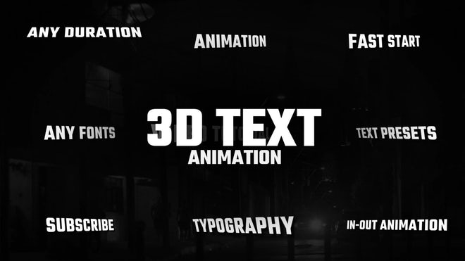 Photo of 3D Animation Text – MotionArray 1108272