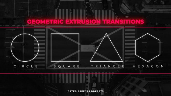 Photo of Geometric Extrusion Transitions – MotionArray 1110955