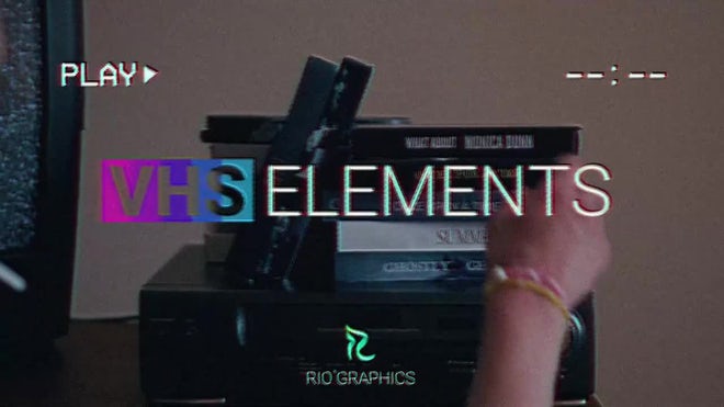 Photo of VHS Elements Presets – MotionArray 1104338