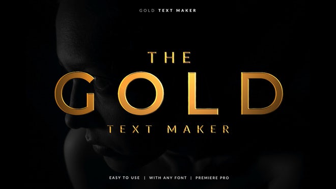 Photo of Gold Text Maker – MotionArray 1140924