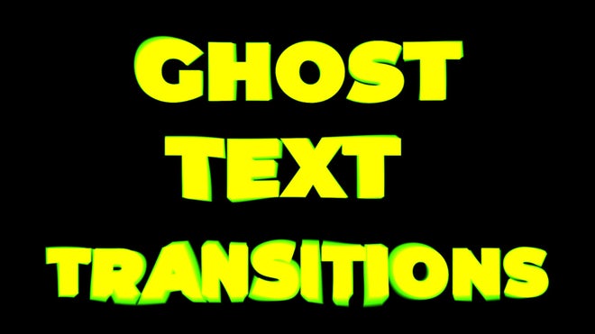 Photo of Ghost Text Animations – MotionArray 1125799