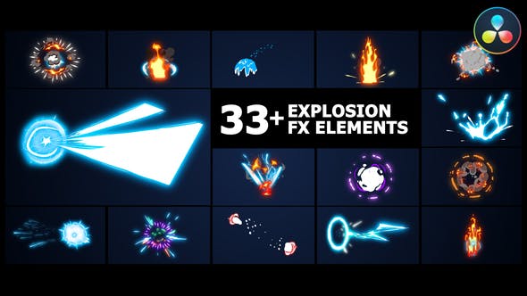 Photo of Action Elements Pack | DaVinci Resolve – Videohive 37916927