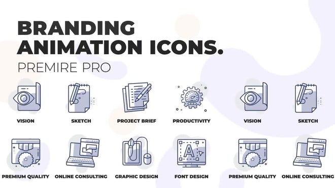 Photo of Branding And Design – Animation Icons – MotionArray 1119633