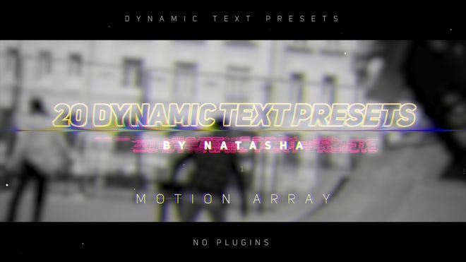 Photo of Dynamic Text Presets – MotionArray 1164648