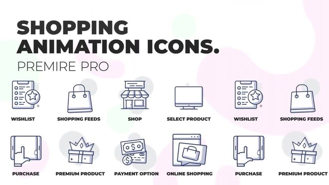 Photo of Online Shopping – Animation Icons – MotionArray 1122817