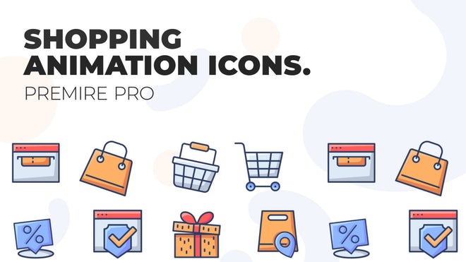 Photo of Shopping – Animation UI Icons – MotionArray 1124545