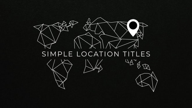 Photo of Simple Location Titles – MotionArray 1172842