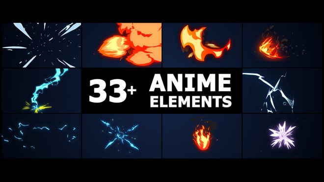 Photo of Anime Elements – MotionArray 1194408