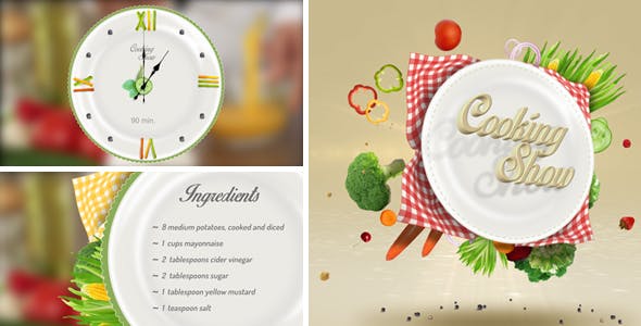 Photo of Cooking Show Pack – Videohive 13630081