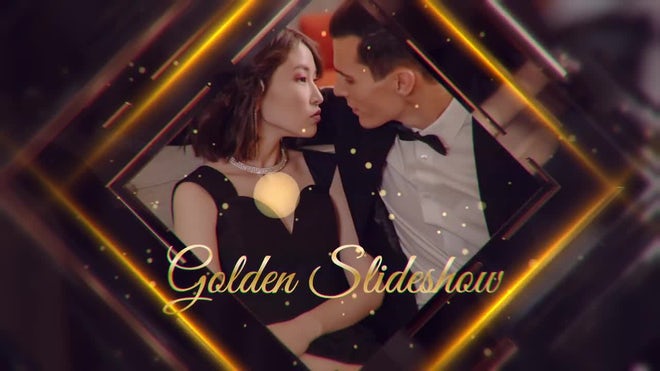 Photo of Golden Slideshow – MotionArray 1200743