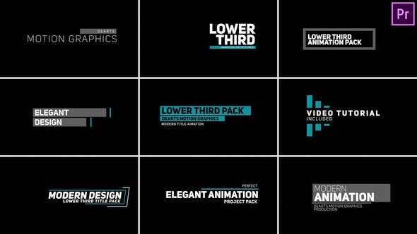 Photo of Lower Third Title Premiere Pro – Videohive 38432823