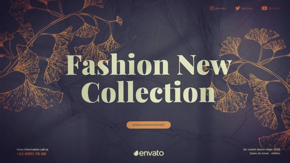 Photo of New Fashion Collection Promo – Videohive 38192160