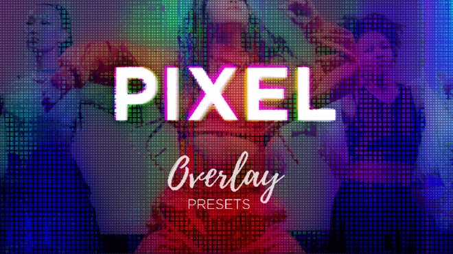 Photo of Pixel Overlay Presets – MotionArray 1191848