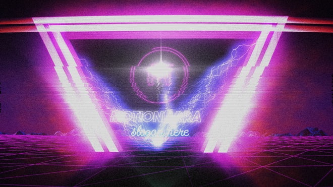 Photo of Retro Synthwave Logo Reveal – MotionArray 1147861