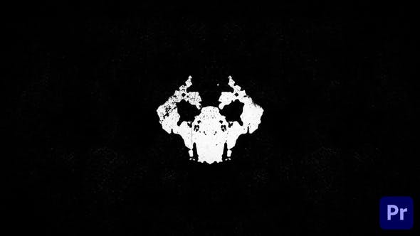 Photo of Rorschach Ink Blots – Horror Logo | Premiere Pro – Videohive 38437377