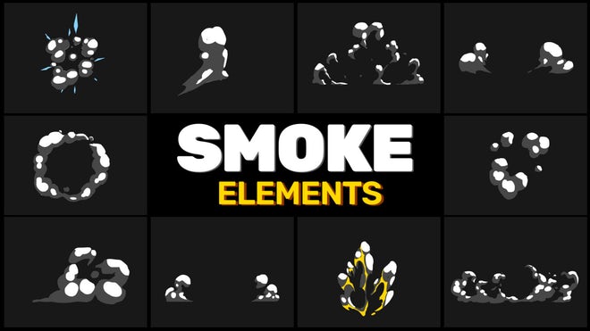 Photo of Smoke Elements – MotionArray 1143883